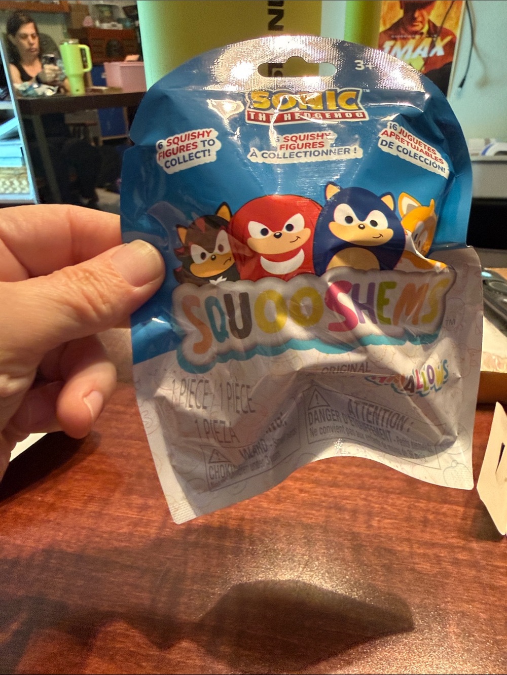 SQUOOSHERS Squishy Blind Bag Toy – Blue & Red Collectible